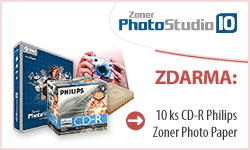Zoner Photo Studio 10 + ZDARMA 10ks CD-R + Zoner Photo Paper