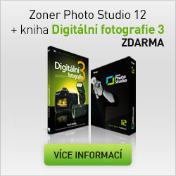 Zoner Photo Studio 12 + Digitální fotografie 3 ZDARMA